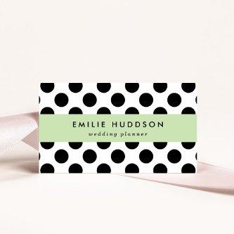 Polka Dots, Polka Dot Pattern, Black and White