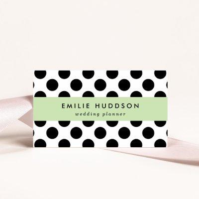 Polka Dots, Polka Dot Pattern, Black and White