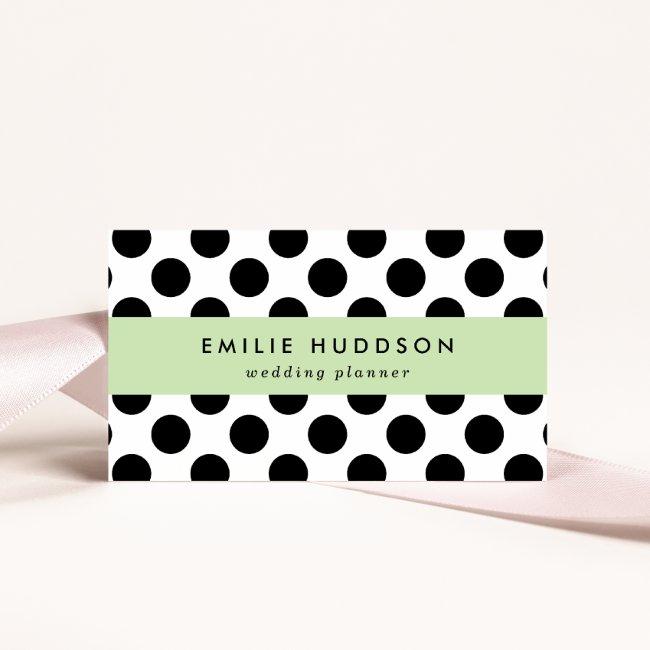 Polka Dots, Polka Dot Pattern, Black and White