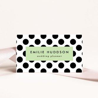 Polka Dots, Polka Dot Pattern, Black and White