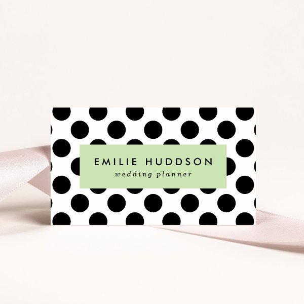 Polka Dots, Polka Dot Pattern, Black and White