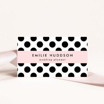 Polka Dots, Polka Dot Pattern, Black and White