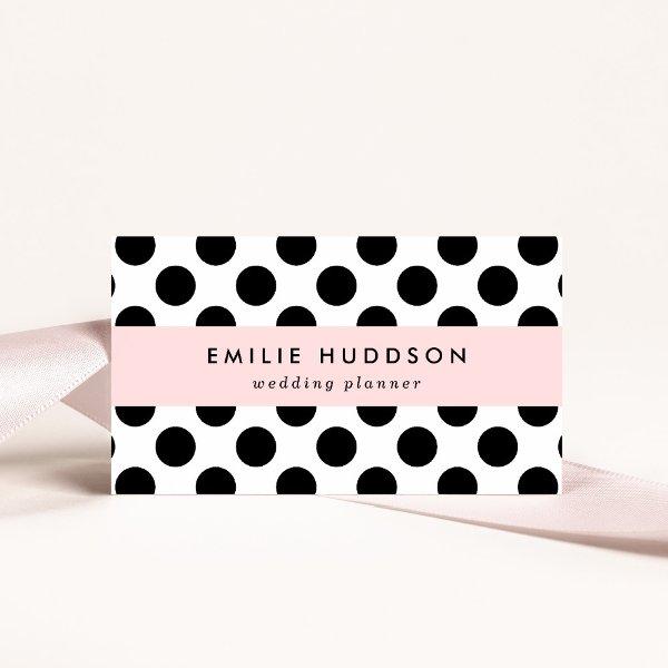 Polka Dots, Polka Dot Pattern, Black and White