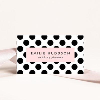 Polka Dots, Polka Dot Pattern, Black and White