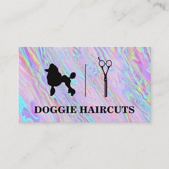 Poodle | Scissors Logo
