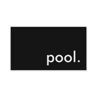 pool.