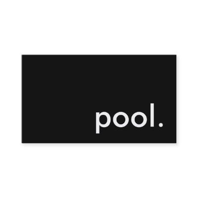 pool.