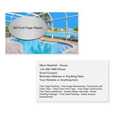 Pool Cage Repair Rescreening