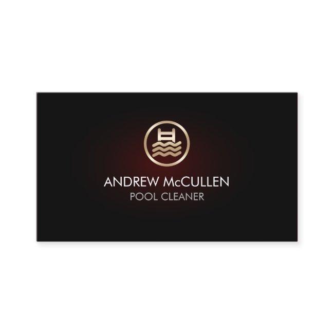 Pool Cleaner Swimming Pool Red Glow