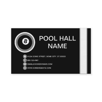 POOL HALL bubble