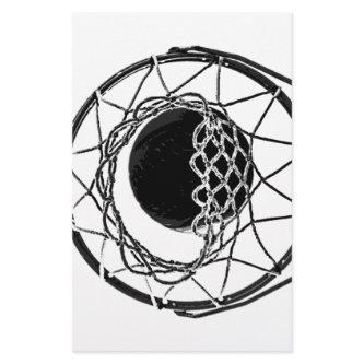 Pop Art Basketball Stationery