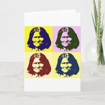 Pop Art Geronimo Card