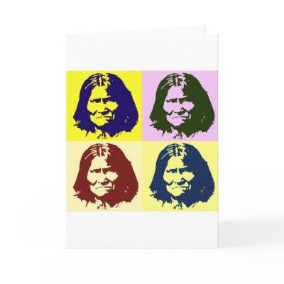 Pop Art Geronimo Card