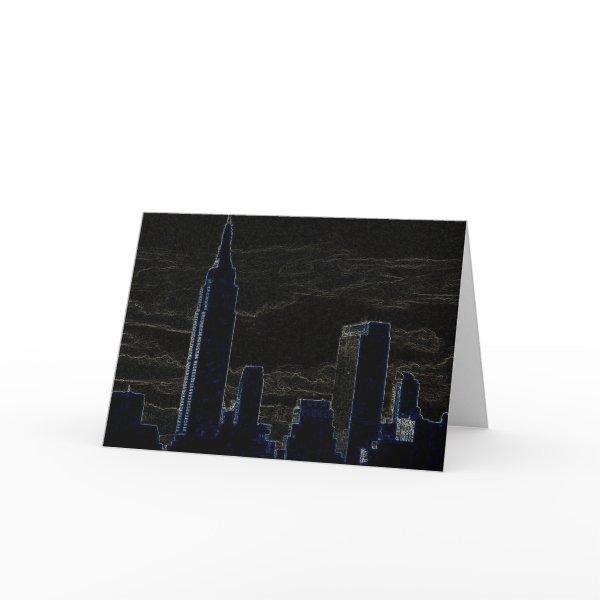 Pop Art New York City Card