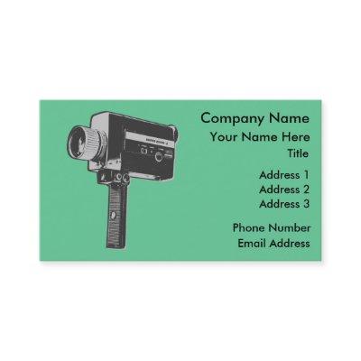 Pop Art Super 8 Movie Camera