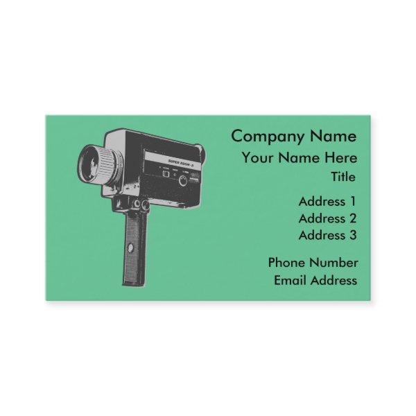Pop Art Super 8 Movie Camera