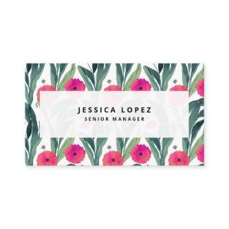 Poppies Floral Pattern Professional