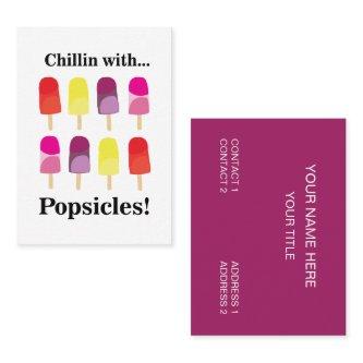 Popsicle Colorful Summer Food