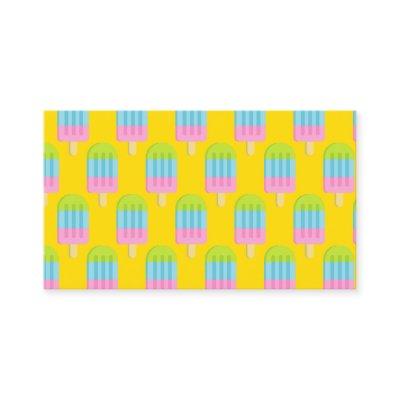 Popsicle ice cream lollipop  template