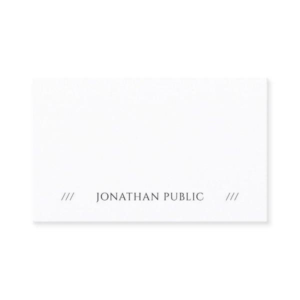Popular Elegant Simple Plain Professional Modern