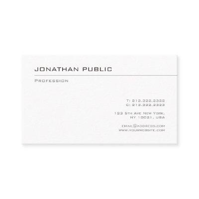 Popular Minimalist Template Modern Professional