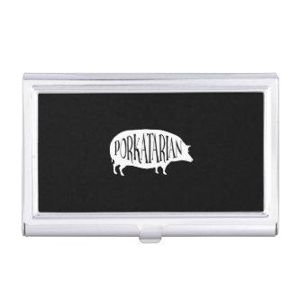 Porkatarian Vintage BBQ Pig  Case