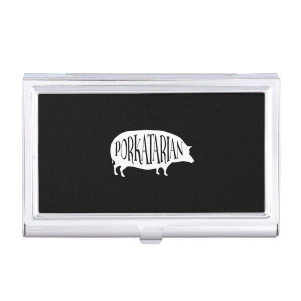 Porkatarian Vintage BBQ Pig  Case
