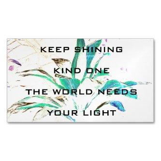 Positive Affirmation  Fridge Magnet
