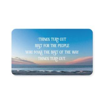 Positive attitude motivational quote life coaching