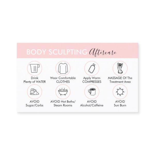 Post Body Sculpting Aftercare Instruction