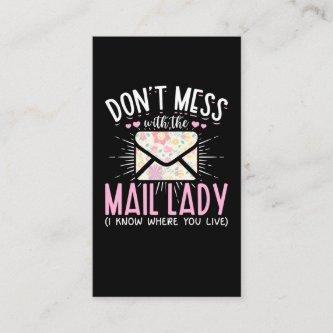 Postal Worker Wife Funny Mailman Woman