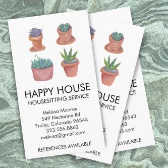 Potted Housesitting Home Services Plant Care