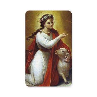 Prayer Cards | St Agnes of Rome 2