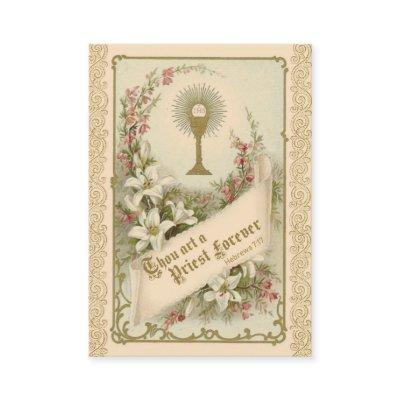 Prayer for Priests by St. Therese Holy Card
