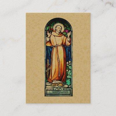 Prayer of St. Francis of Assisi Holy Cards
