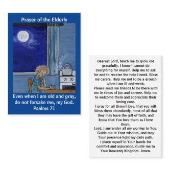 Prayer of the Elderly Card