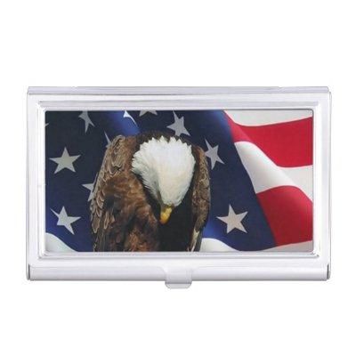 Praying Eagle American Flag patriotic  Holder