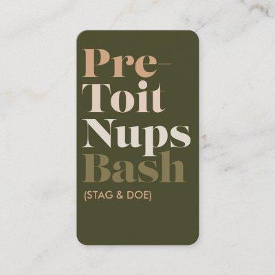 Pre-Toit Nups Bash Ticket