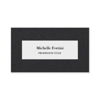 Premium Black Elegant Plain Minimalist