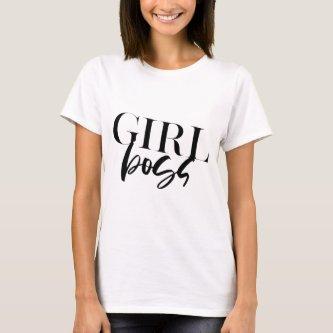 Premium Girl Boss | Black Text Modern Ultra T-Shirt