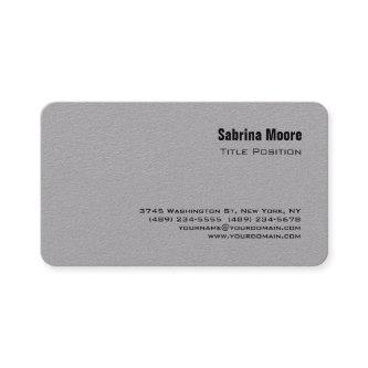 Premium Grey Modern Minimalist Plain Professional