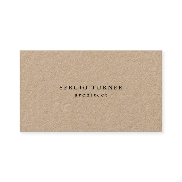 Premium Kraft Trendy Minimalist Professional