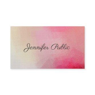 Premium Linen Luxury Personalized Handwritten Text