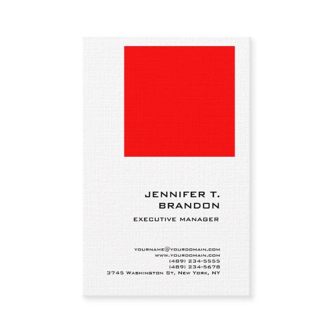 Premium Linen Minimalist Plain Modern Professional
