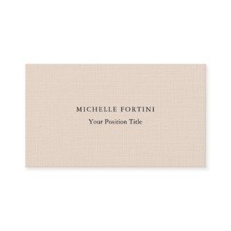 Premium Linen Minimalist Professional Modern