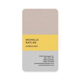 Premium Linen Modern Professional Exclusive