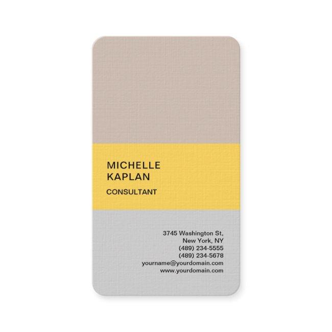 Premium Linen Modern Professional Exclusive