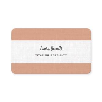Premium Linen Professional Modern Minimalist