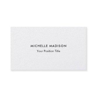 Premium Pearl Trendy Minimalist Professional Plain