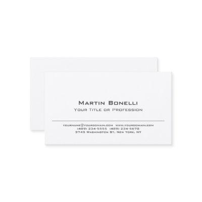 Premium Silk Black & White Professsional Modern
